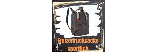 Freizeitrucksäcke sportlich