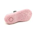 Fischer Mädchen Kletthausschuh grau rosa