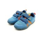 Lico Kinder Barfuss Kletthalbschuh mit zwei Verschlüssen blau orange