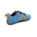 Lico Kinder Barfuss Kletthalbschuh mit zwei Verschlüssen blau orange