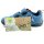 Lico Kinder Barfuss Kletthalbschuh mit zwei Verschlüssen blau orange