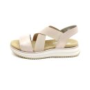 Remonte Damen sportliche Sandale mit Wechselfußbett rosa Glitzer