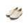 Suave Damen Leder Slipper mit Gummizug kleiner Keil Wechselfußbett beige
