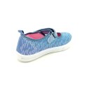 slobby Kinder Klett Ballerina blau kombiniert mit Schriftzug loveyou