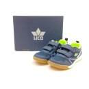 Lico Jungen Klett Sportschuh dunkelblau kombiniert helle...