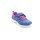 Lico Kinder Klett Halbschuh blau pink weiße Laufsohle