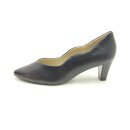 Caprice Damen Pumps mit Wellenschaft 5 cm Absatz schwarz