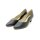 Caprice Damen Pumps mit Wellenschaft 5 cm Absatz schwarz