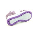 Lico Mädchen Klett Sandale lila mit Blümchen