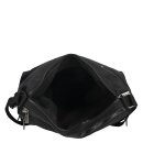 Enrico Benetti Suzie Crossbody Tasche schwarz – Crinkle-Optik
