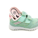 Lico Mädchen Klett Halbschuh mintgrün rosa kombiniert