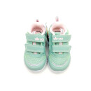 Lico Mädchen Klett Halbschuh mintgrün rosa kombiniert