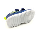 Lico Jungen Klett Halbschuh blau gelb kombiniert