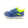 Lico Jungen Klett Halbschuh blau gelb kombiniert