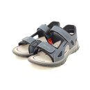 Rieker Herren Klett Sandale blau