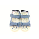 Lico Mädchen Klett Sandale blau mit Herzchen