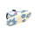 Lico Mädchen Klett Sandale blau mit Herzchen