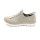 Skechers Damen Slip ins mit Stretch Zierschnürung taupe golden