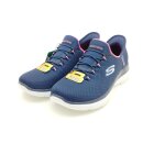 Skechers Damen Slip ins mit Stretch Zierschnürung...