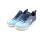 Skechers Damen Sneaker mit Stretch Zierschnürung Memory Innensohle blau