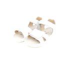 Superfit Mädchen Klett Sandale weiß/silber