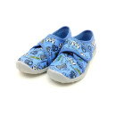 Fischer Jungen Klett Hausschuh blau bunt
