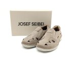 Josef Seibel Herren Slipper durchbrochen sandfarben,...