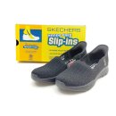 Skechers Damen Ballerina schwarz