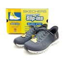Skechers Damen Slip in mit Schnürung schwarz grau