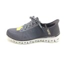 Skechers Damen Slip in mit Schnürung schwarz grau