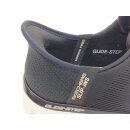 Skechers Damen Slip in mit Schnürung schwarz grau