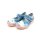 Superfit Kinder Klett Hausschuh Einhorn Glitzer blau rosa