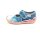 Superfit Kinder Klett Hausschuh Einhorn Glitzer blau rosa