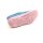 Superfit Kinder Klett Hausschuh Einhorn Glitzer blau rosa