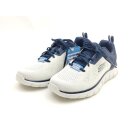 Skechers Herren Schnürschuh weiß blau