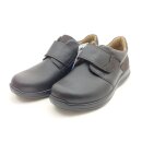 Jomos Herren K-Weite Klett Halbschuh dunkelbraun