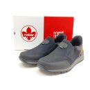 Rieker Herren Slipper schwarz kombi