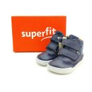 SuperfitTex Jungen Klett Halbschuh dunkelblau