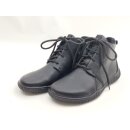 Josef Seibel Damen Stiefelette schwarz, Schnürung und Reißverschluss, herausnehmbare Inensohle