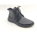 Josef Seibel Damen Stiefelette schwarz, Schnürung und Reißverschluss, herausnehmbare Inensohle