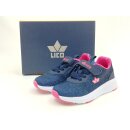 LICO Mädchen Sportschuh blau/pink mit Glitter,...
