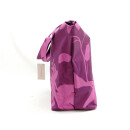 Stylische Badetasche mit V-Cut in Beere-Tönen – Ideal für Freizeit und Einkauf