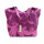Stylische Badetasche mit V-Cut in Beere-Tönen – Ideal für Freizeit und Einkauf