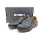 Jomos Herren Slipper extra weit schwarz
