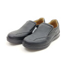 Jomos Herren Slipper extra weit schwarz