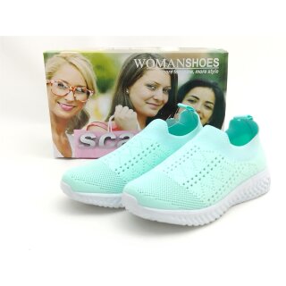 scandi Damen Sneaker hellgrün