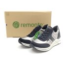 remonte Damen Sneaker schwarz mit metallic,...