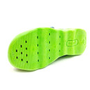 superfit Jungen Klett-Hausschuh blau-grün, Traktor