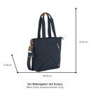 camel active Shopper Blau, Aurum, Zip tote bag M, dark blue