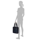 camel active Shopper Blau, Aurum, Zip tote bag M, dark blue